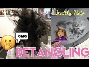 How To Detangle Extremely Matted Hair | Hair Sew Pretty, LLC