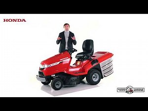 Обзор садового трактора Honda HF2317K1 HME