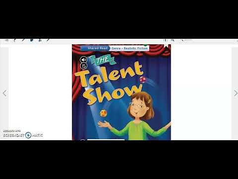 The Talent Show 4 reading -wonders