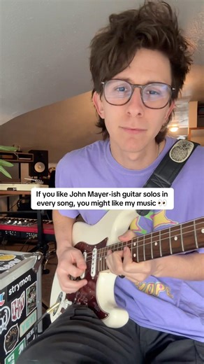 If you like John Mayer-ish guitar solos in every song, you might like my music 👀 #johnmayer #solo