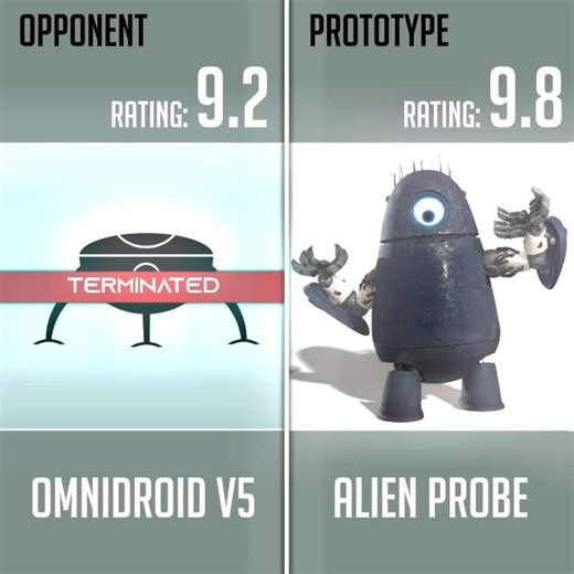 If the Alien probe would have been part of the Kronos project from The Incredibles #robot