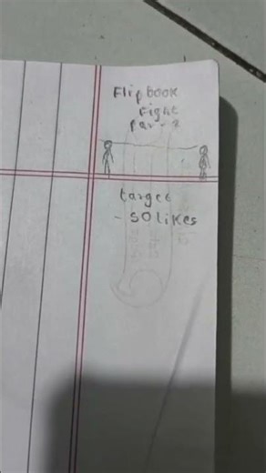 flipbook fight #animation#flipbook#stickman