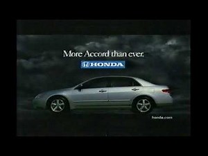 2003 Honda Accord Commercials