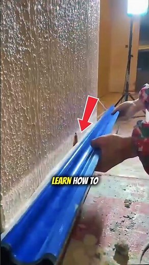 Perfect Wall Smoothing Technique Using Skimming Blade | Professional Drywall Finishing Tool