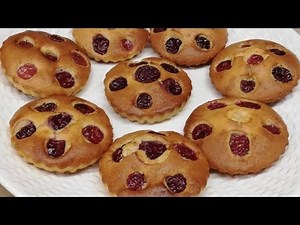PETITS GÂTEAUX AUX CERISES ÉCONOMIQUE ET FACILE (CUISINE RAPIDE)