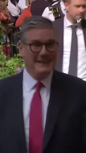 4.8K views · 16 reactions | Labour leader Sir Keir Starmer has arrived at his local polling station to cast his vote. Walking hand in hand with wife Victoria, Starmer smiled for the cameras as he made his way to Willingham Close TRA Hall in London. Follow live election updates at uk.yahoo.com #election #ukelection #generalelection #voting #electionday #pollingstation #keirstarmer #election2024 #election24 #ukpolitics #uknews | Yahoo UK | Facebook