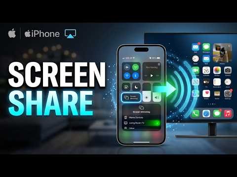 How to Screen Share on iPhone (Screen Mirroring Guide)