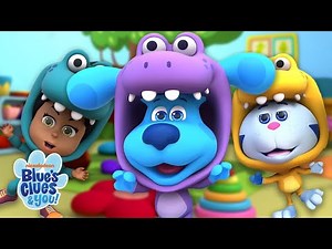Dinosaur Song! 🦖 + More Nursery Rhymes & Kids Songs | Blue’s Clues & You!