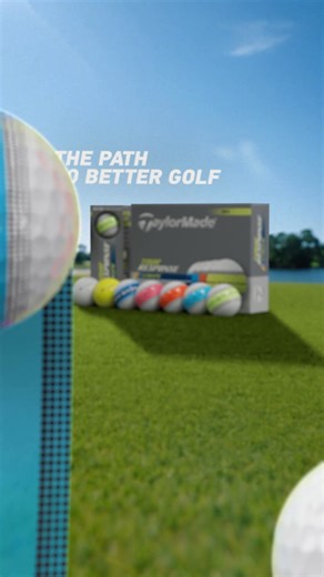 The path to better golf has never been brighter. The all-new Tour Response pairs our Speed Wrapped Core with a more vibrant 360º Clear Path Alignment to make them incredibly soft and fast (while also easier to line up). | TaylorMade Golf | Facebook