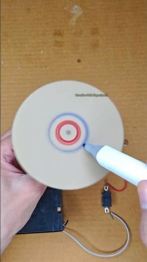 Amazing Art with DC Motor | DIY Science Project | #dcmotor #tech #dcmotorproject #diy