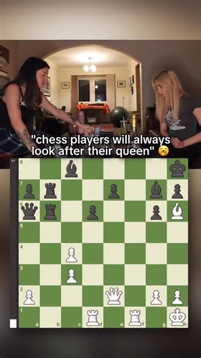 Brilliant or blunder? 😱 #chess #chessplayer #chessmaster #grandmaster #chesslife #chessgame #chessboard #streamer #youtuber | Hannah Sayce