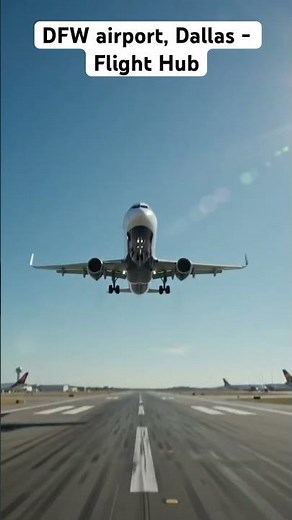 Did you know DFW Airport, Dallas, USA 🇺🇸