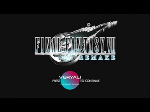 FINAL FANTASY VII REMAKE Main Menu Theme Music