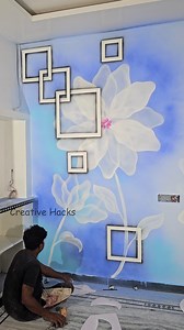 "🔴 Live 3D Wall Painting Tutorial: Step-by-Step Guide" - - - #artwork #architecture #decor #diy #interior #InteriorDesign #drawing #painting #design #homedecor #highlight #creative #everyone #artist | Creative Hacks