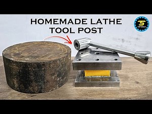 Amazing Homemade Lathe Tool Post for a 100+ years old Lathe!!