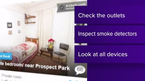 How to check for hidden cameras in rental properties