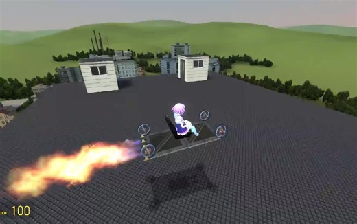 【GMOD】机械教程 飞行器篇 悬浮球和推进器搭配，制作一个飞行器就是这么简单