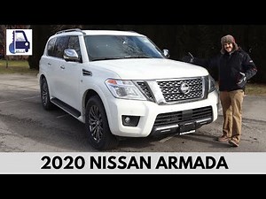 2020 Nissan Armada Platinum Reserve In Depth Walk Around and Review