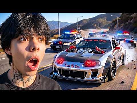 I ESCAPE PRISON in the FASTEST SUPRA in GTA5 RP! 💀