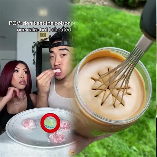 Don’t eat the poisonous rice cake challenge#pov #funny #shorts