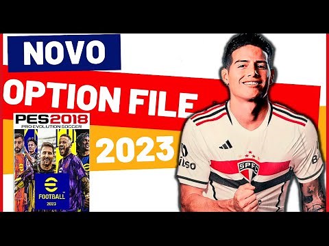 OPTION FILE 2023 PARA PES 2018 PS3