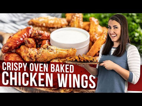Crispy Oven Baked Chicken Wings