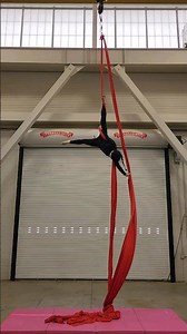 Aerial Silks - Crossback Entry from Crochet Climb