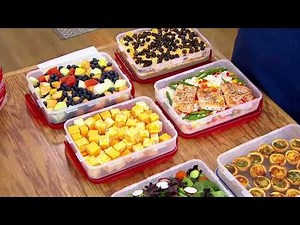 LocknLock Set of (4) Rectangle Storage Set on QVC