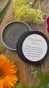 Drawing Salve With Clay, Charcoal, and Essential Oils - Etsy