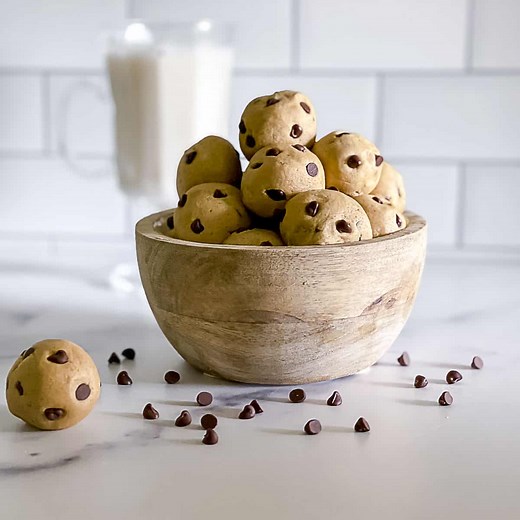 EDIBLE Cookie Dough Bites (No Bake)