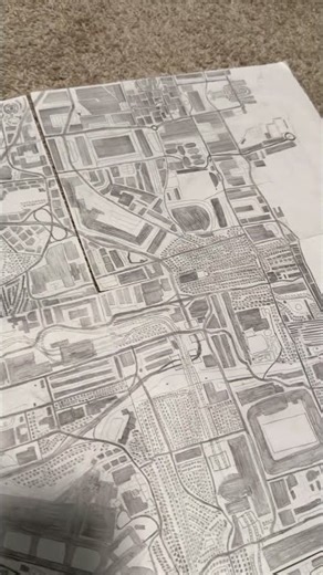 I Drew a Hyper-Realistic Map