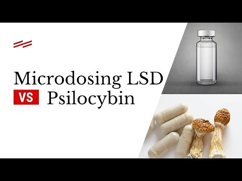 Microdosing LSD vs Psilocybin: what's the difference?