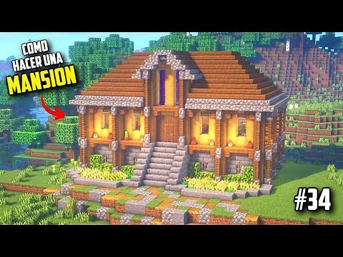 COMO HACER una MANSIÓN PERFECTA para MINECRAFT SURVIVAL
