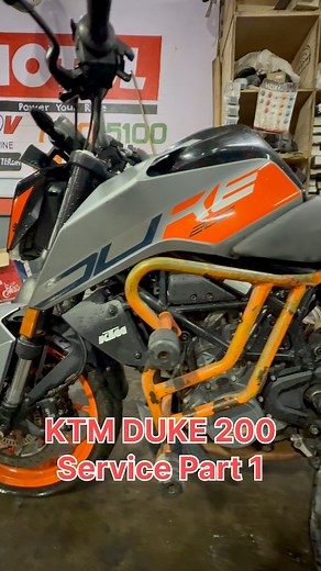KTM DUKE 200 SERVICE PART (1) #sandipthulungwakhamrai #followersシ゚ #reelsfypシ #foryouシ #fb #ktmduke #ktm #duke200 #mechanic #riders | Sandip Thulung Wakham Rai