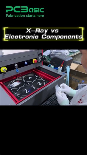Counting Electronic Components with X-Ray | Inside SMT Factory
