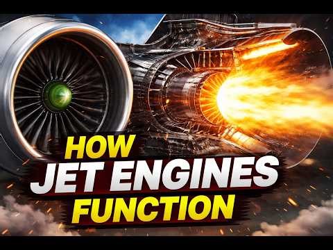 “How Jet Engines Work – The Secret Behind Aircraft Power”