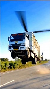 SML truck change helicopter flying funny shorts 🧐🔥😂#automobile #viralvideo #viral #trending#funny#ai