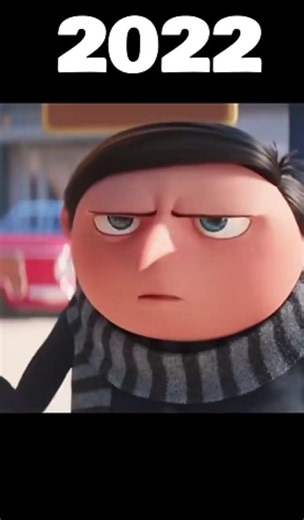 Evolution of Gru from Despicable Me