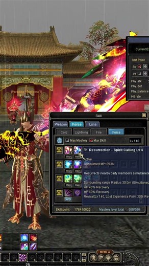 Silkroad Online - [Guide] Best PvP lvl140 Cap Build PvP - Glavie / Blade / Force / Fire | Full STR
