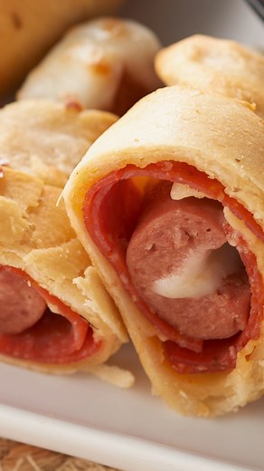 69K views · 238 reactions | Score an easy, yet delicious TOUCHDOWN with these snacks on your next game day  (or snow day ❄️)! Find the full recipe for David Venable QVC's tasty Pepperoni Pigs In A Parka, here ➡ https://qvc.co/pigsinaparkaFB | QVC | Facebook