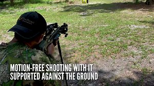 TenPoint's SteddEddy Crossbow Monopod System gives you an easy-to-use, motion-free shooting rest whether you are seated in a treestand, ground blind, or if you are standing in the field! #tenpointcrossbows #archery #crossbows #deerhunting #monopod #hunting | TenPoint Crossbow Technologies