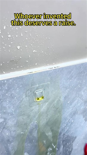 Hook and loop adhesive strips—no drilling required. Easy to install, they let you hang all kinds of small items on walls. Portable and a must-have for every household.#homegoods #diyhacks #home #wall #fyp