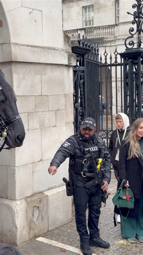 1.9K views · 65 reactions | MOD Police Officer Intervenes #BritishTradition | British Tradition | Facebook