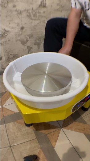 My first day on the pottery wheel