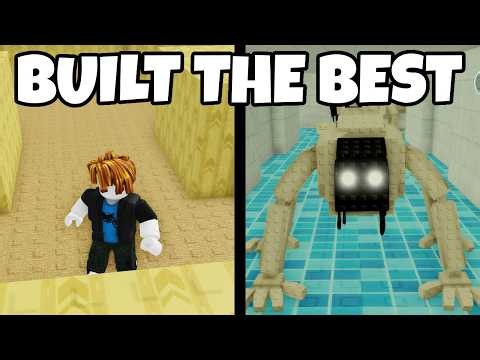Building the BEST BACKROOMS in Roblox Build Your Backrooms