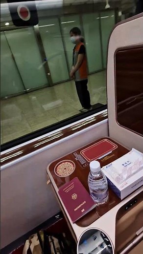 High Speed Train Business Class Hongkong to Guangzhou