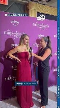 Downtown Charleston shines for the red carpet premiere of 'The Map That Leads To You'