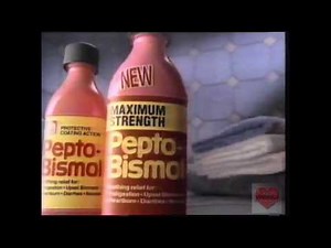 Pepto Bismol | Television Commercial | 1988
