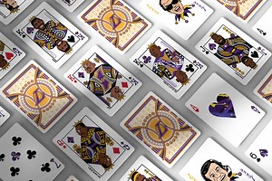 Lakers Playing Cards – Premium Poker Deck With Iconic Players | Dekkz - Etsy