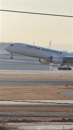 JAPAN AIRLINES #airbus350 #takeoff #sh